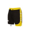 Pantalón corto GLZN - Negro&amarillo